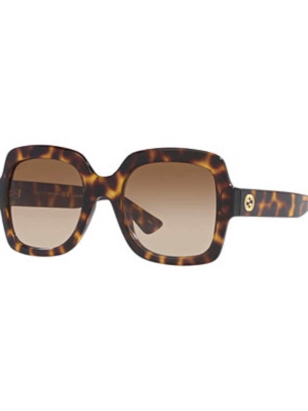 NEW GUCCI GG1337S Havana Brown Gradient Sunglasses 54-22